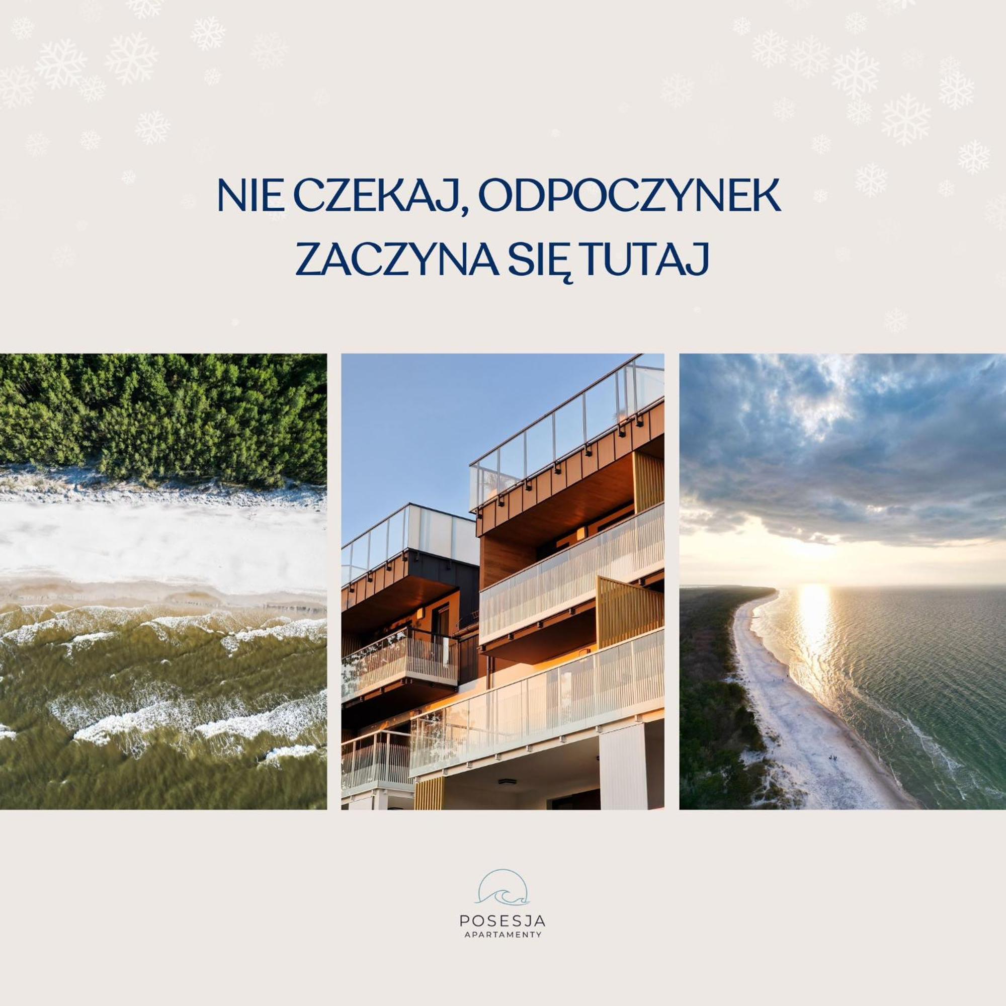 Posesja Apartamenty & Spa - Posesja Plazowa 4A II Grzybowo  Eksteriør billede